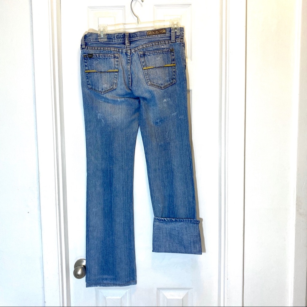 Pepe London Wide Leg Classic F73 Lexie Cotton Denim Jeans Size 25
